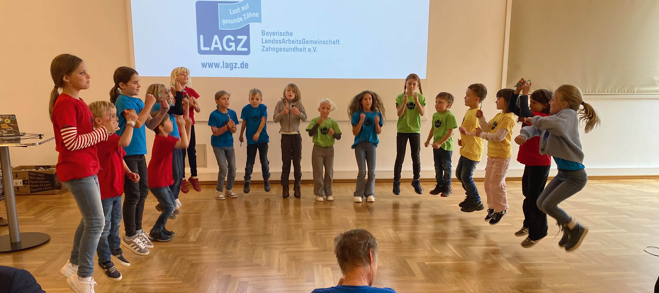 Tausendfache Begeisterung Zahngesundheit